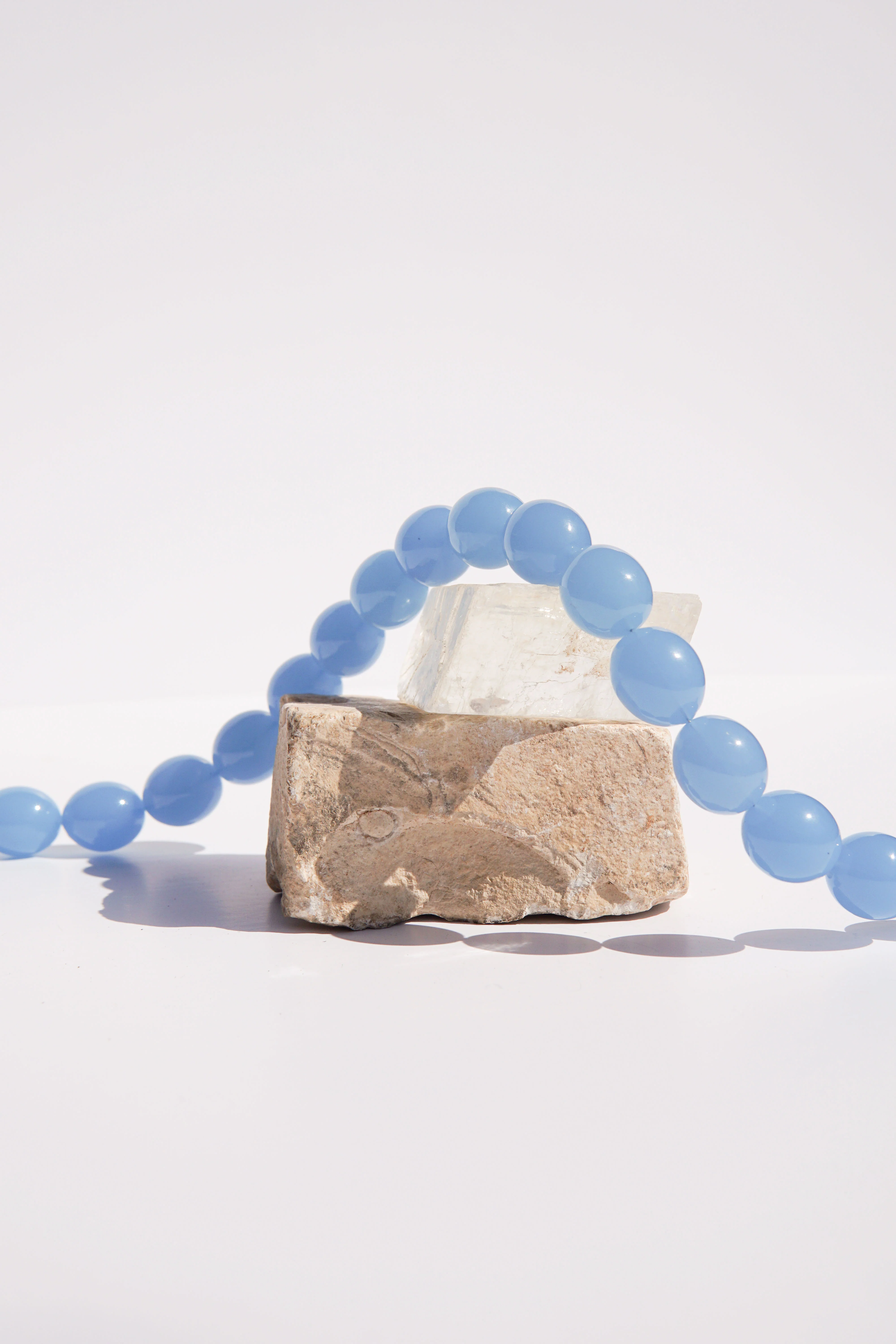 Aqua Do Mar Beaded Necklace Gold Plated - Image 5