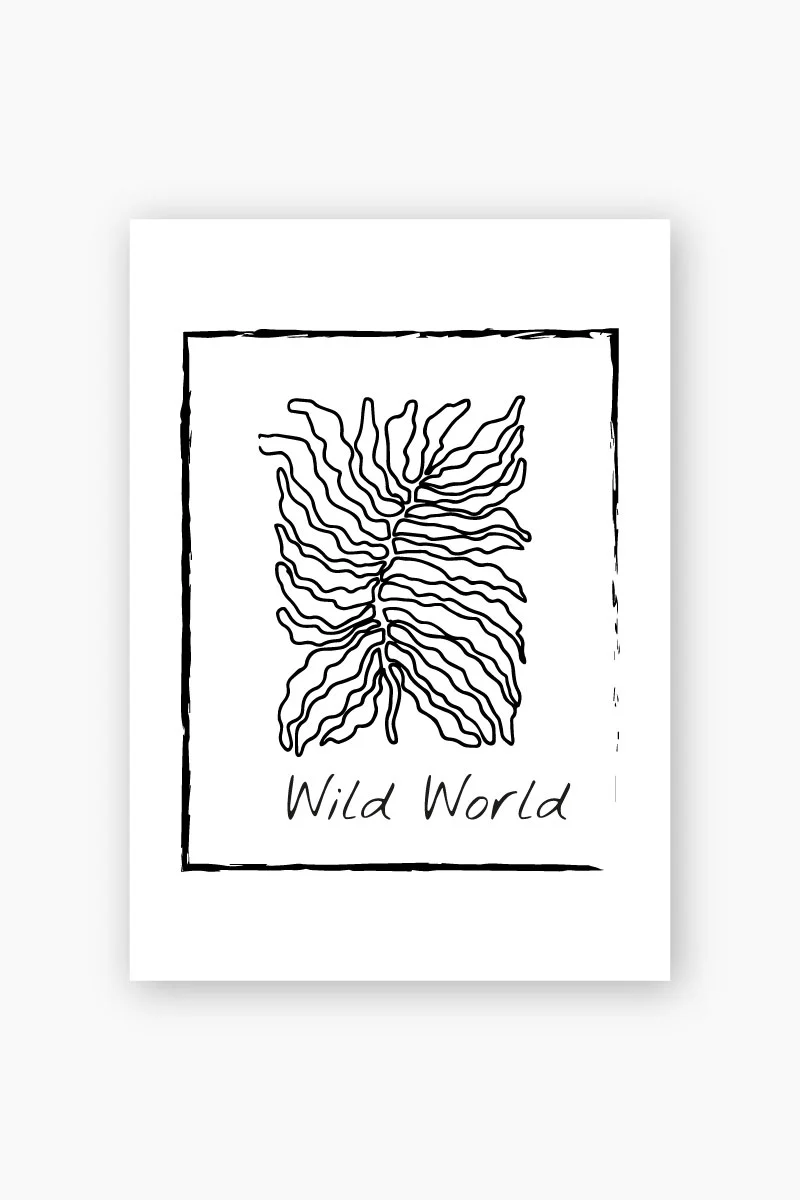 Black and wild postcard set - Image 3