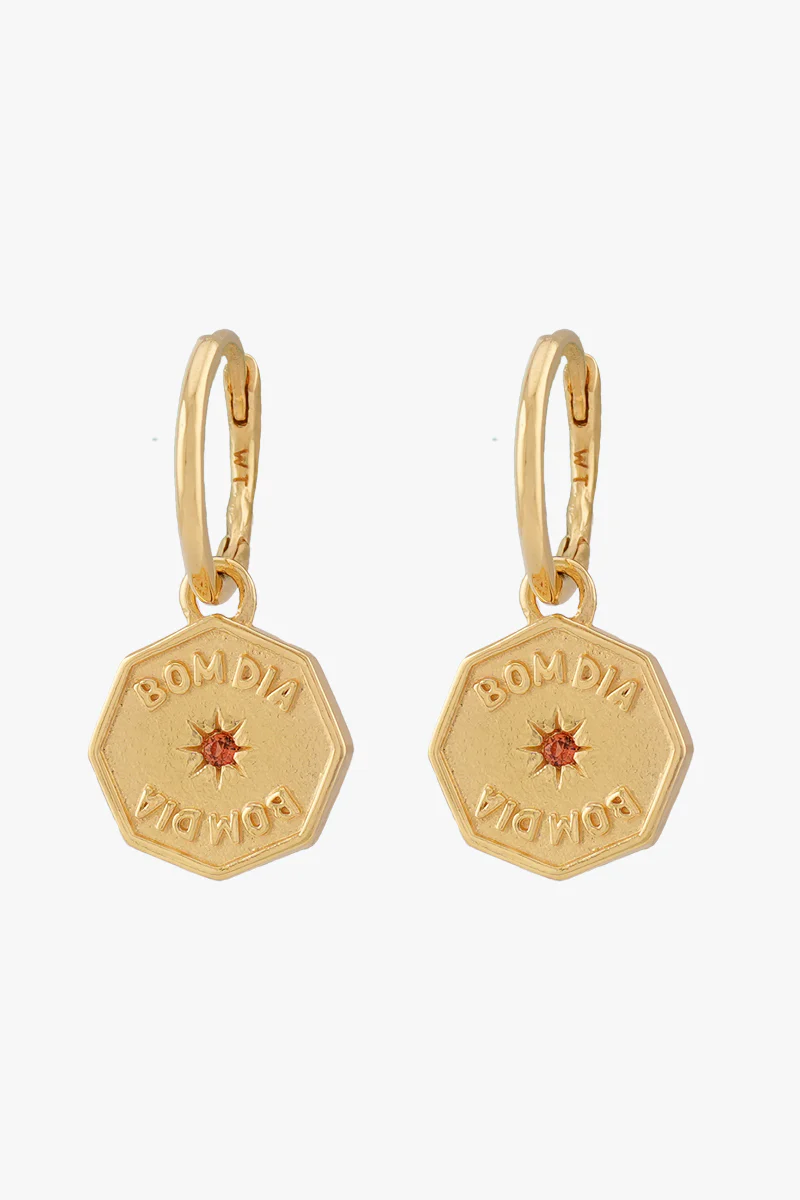 Bom Dia Hoop Gold Plated - Image 7