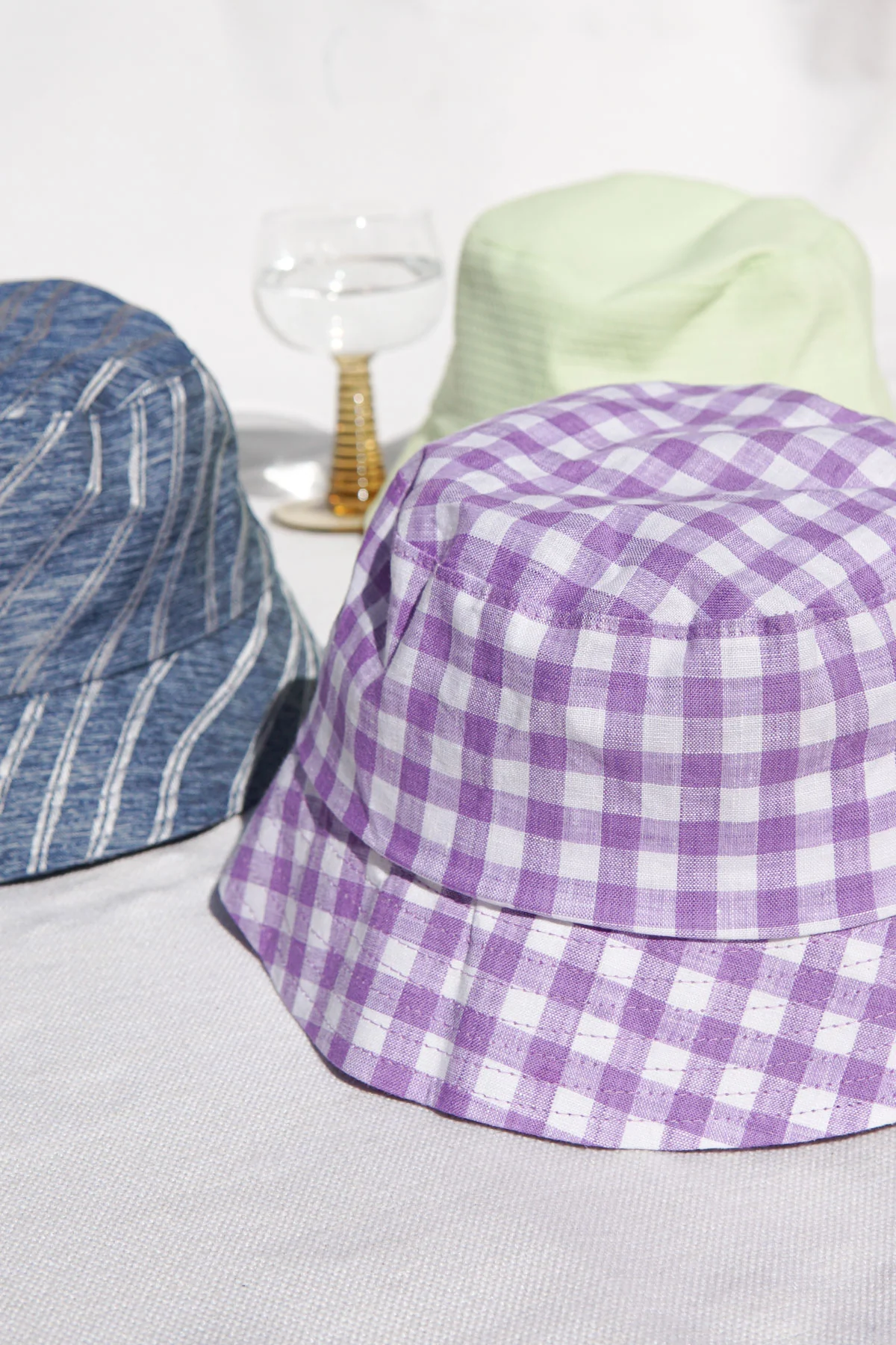 Check mate lilac bucket hat - Image 4