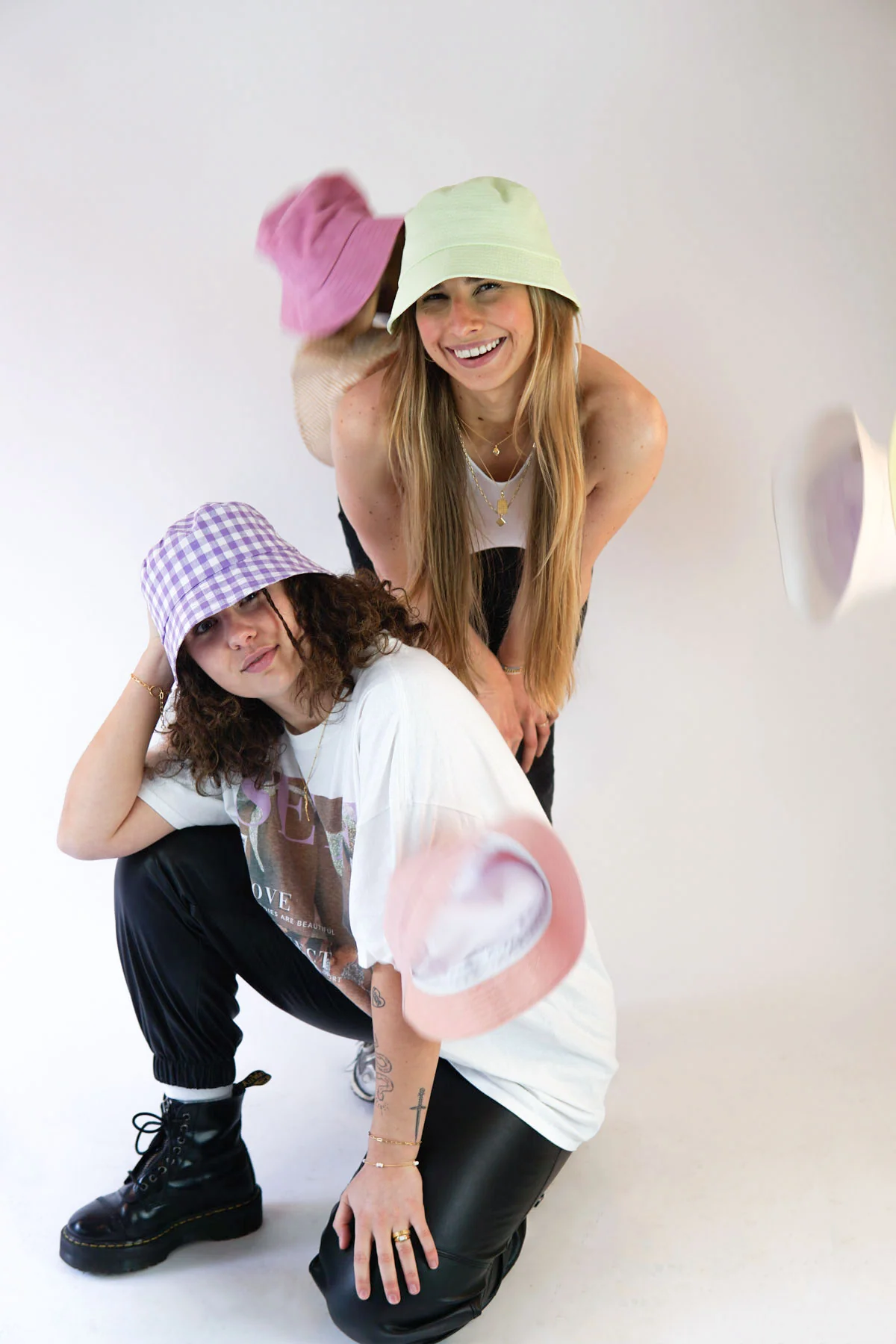 Check mate lilac bucket hat - Image 5