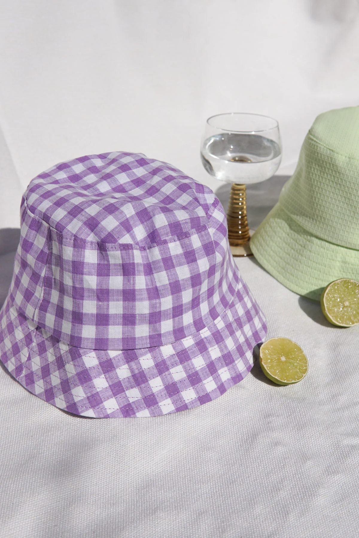 Check mate lilac bucket hat - Image 6