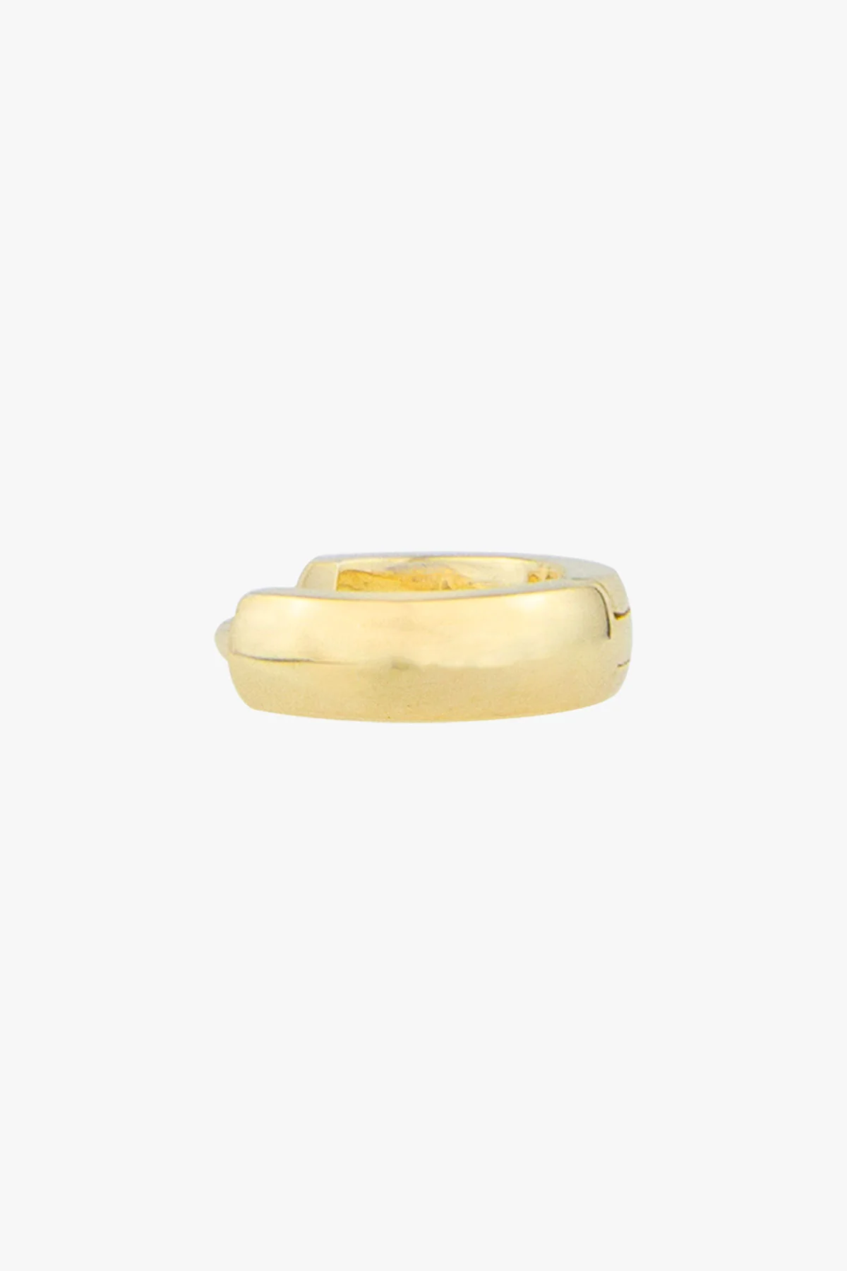 Classic huggie gold plated - Image 4