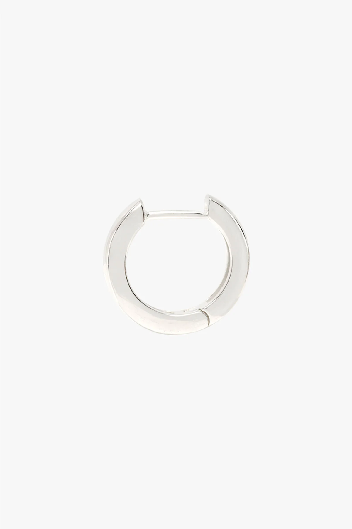Classic huggie silver small (15mm)