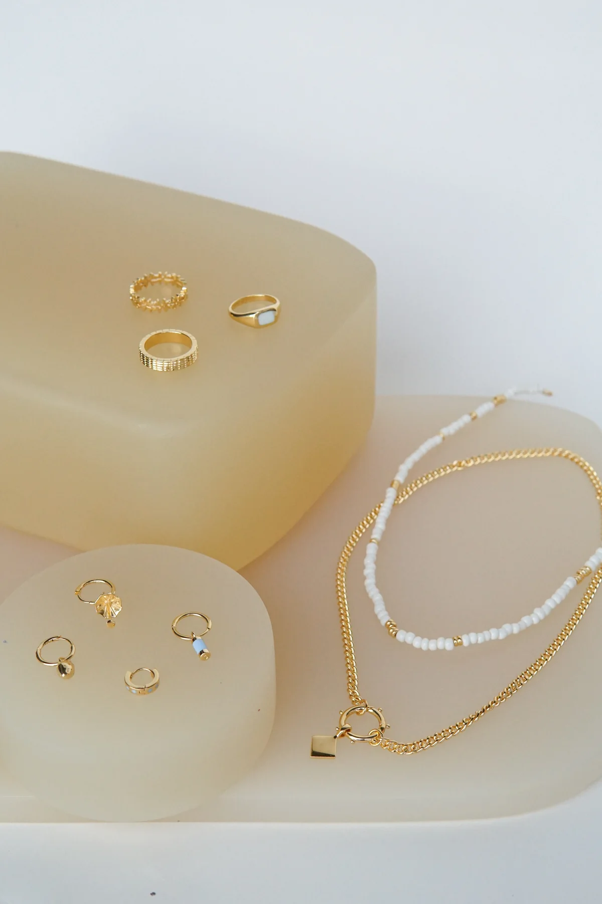 Curb clasp chain gold plated - Image 6