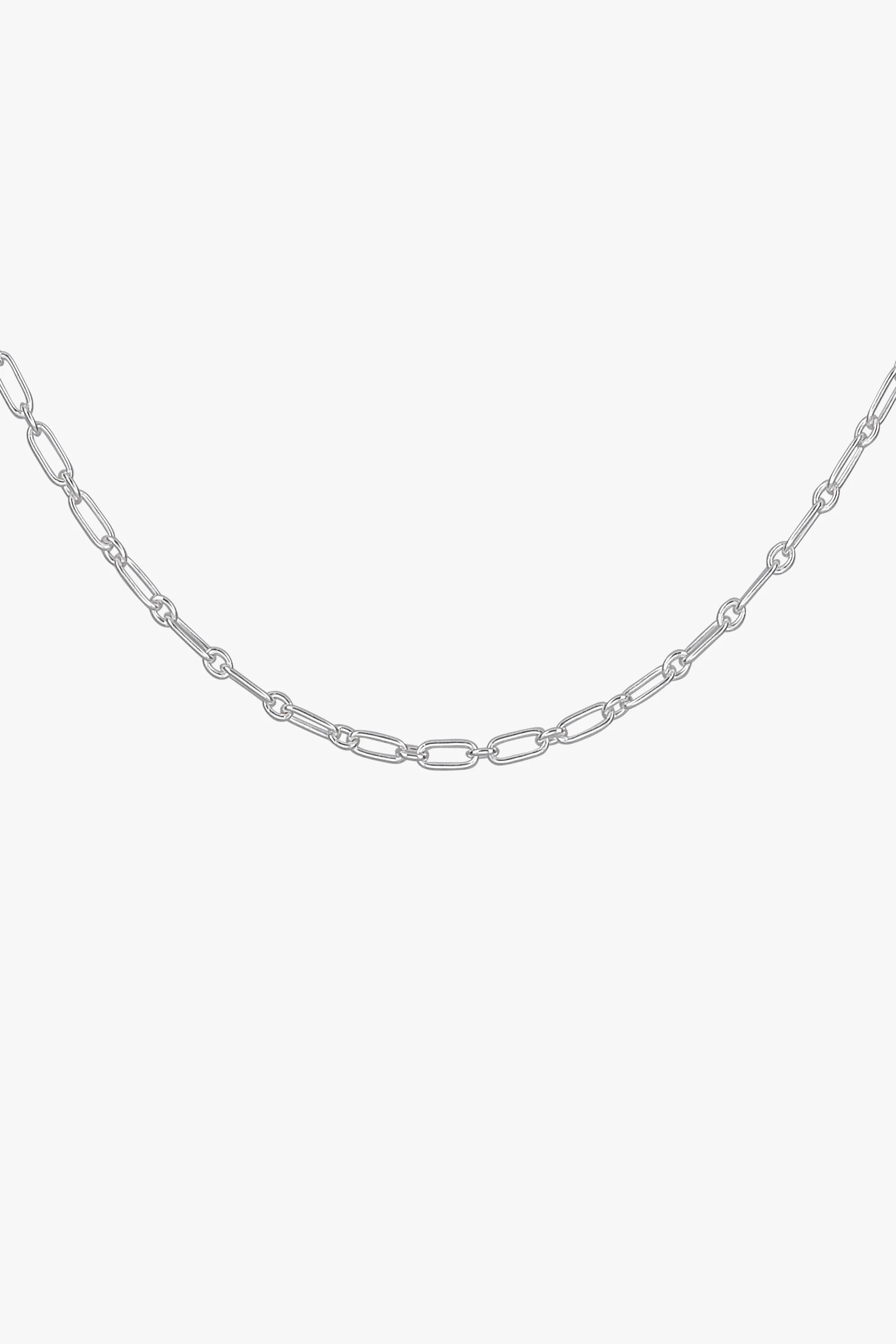 Figaro choker silver (36cm) - Image 3