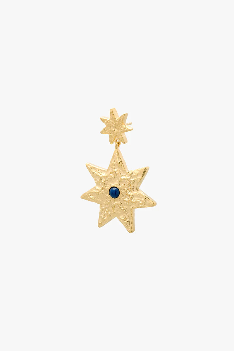 Night Sky Earring Gold Plated