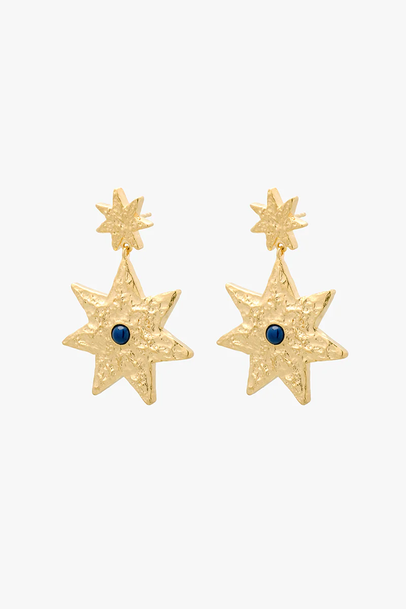Night Sky Earring Gold Plated - Image 7
