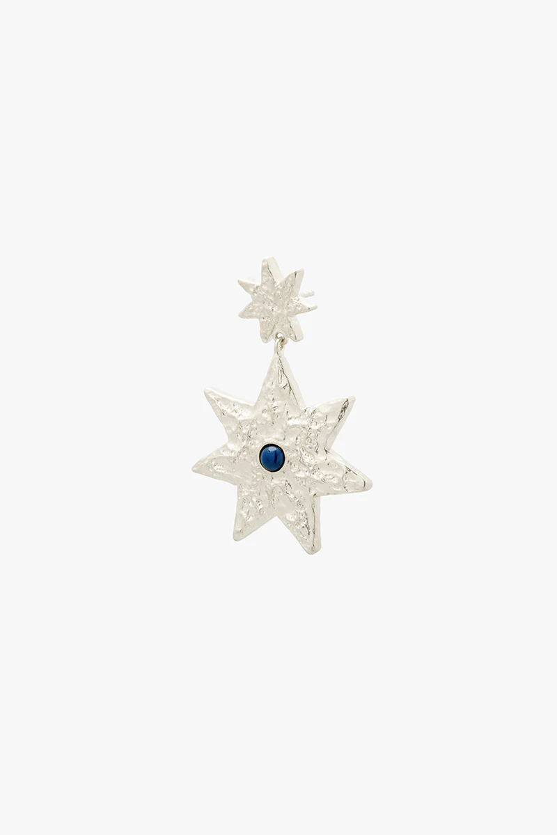 Night Sky Earring Silver