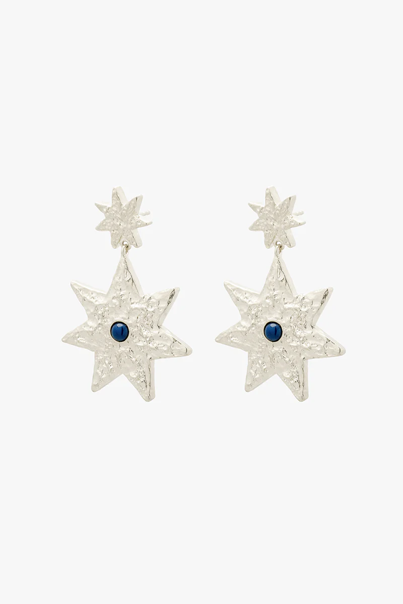 Night Sky Earring Silver - Image 5