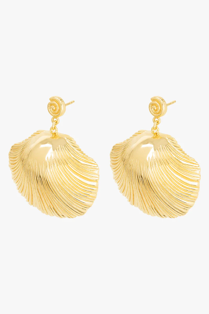 Ocean Treasure Earring Gold Plated - Image 10
