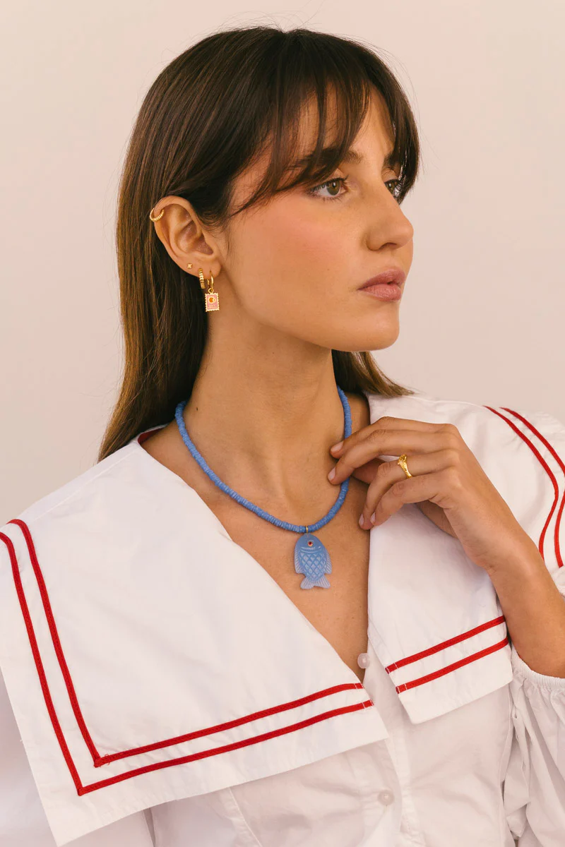 Peixe Necklace Gold Plated - Image 2