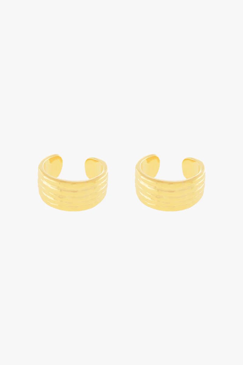 Rocky Ear Cuff Gold Plated - Image 5