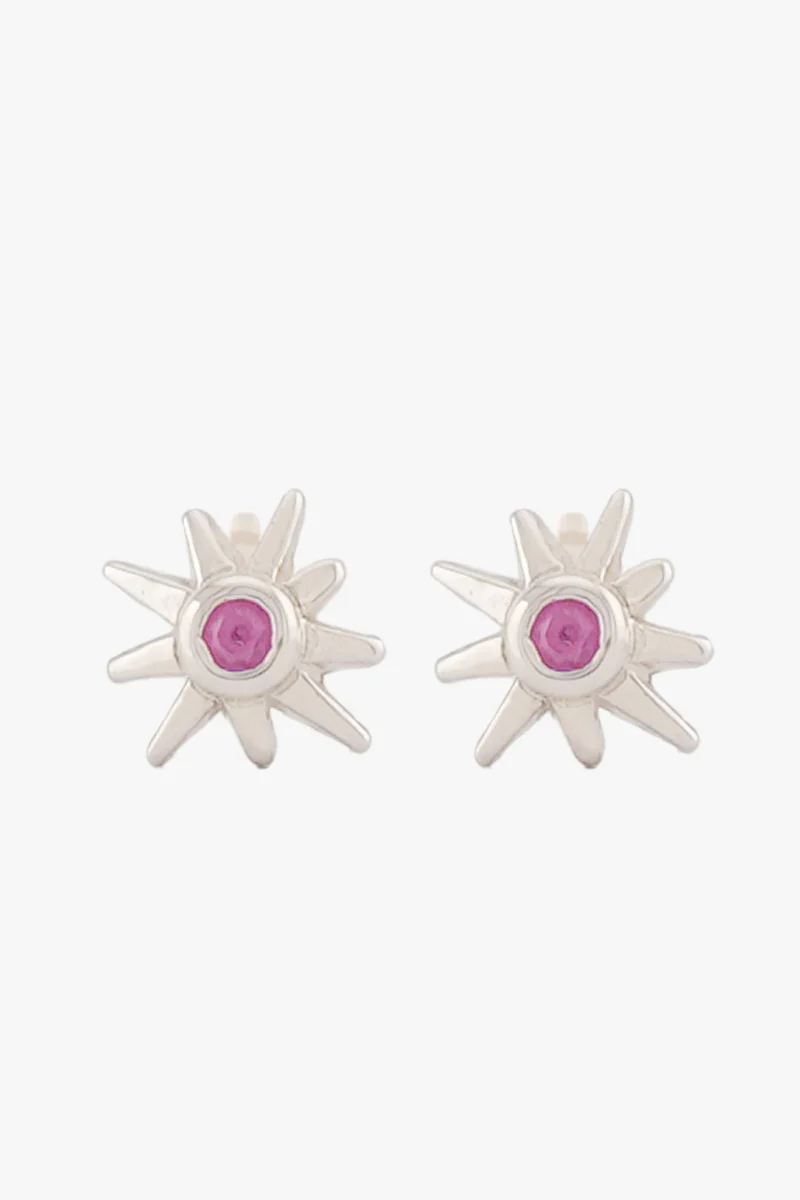 Rose Glow Stud Silver - Image 3