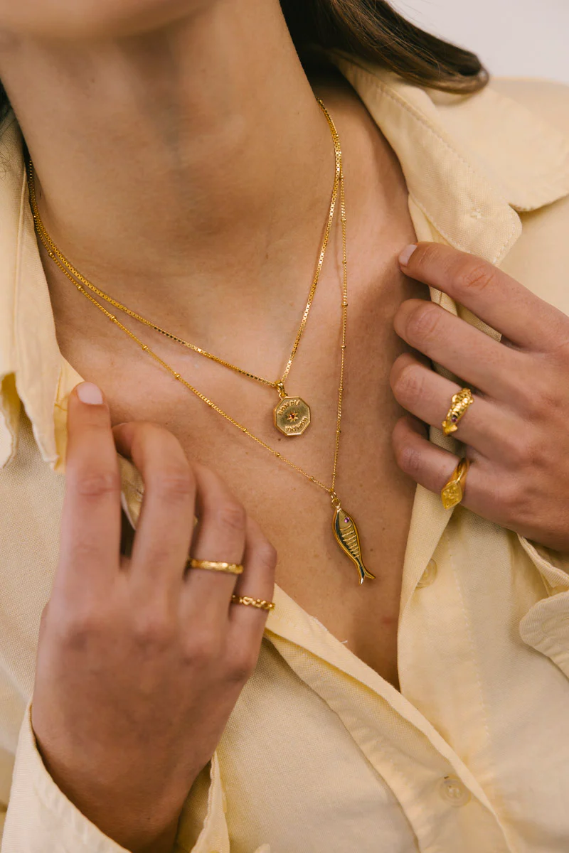 Sardinha Necklace Gold Plated - Image 5