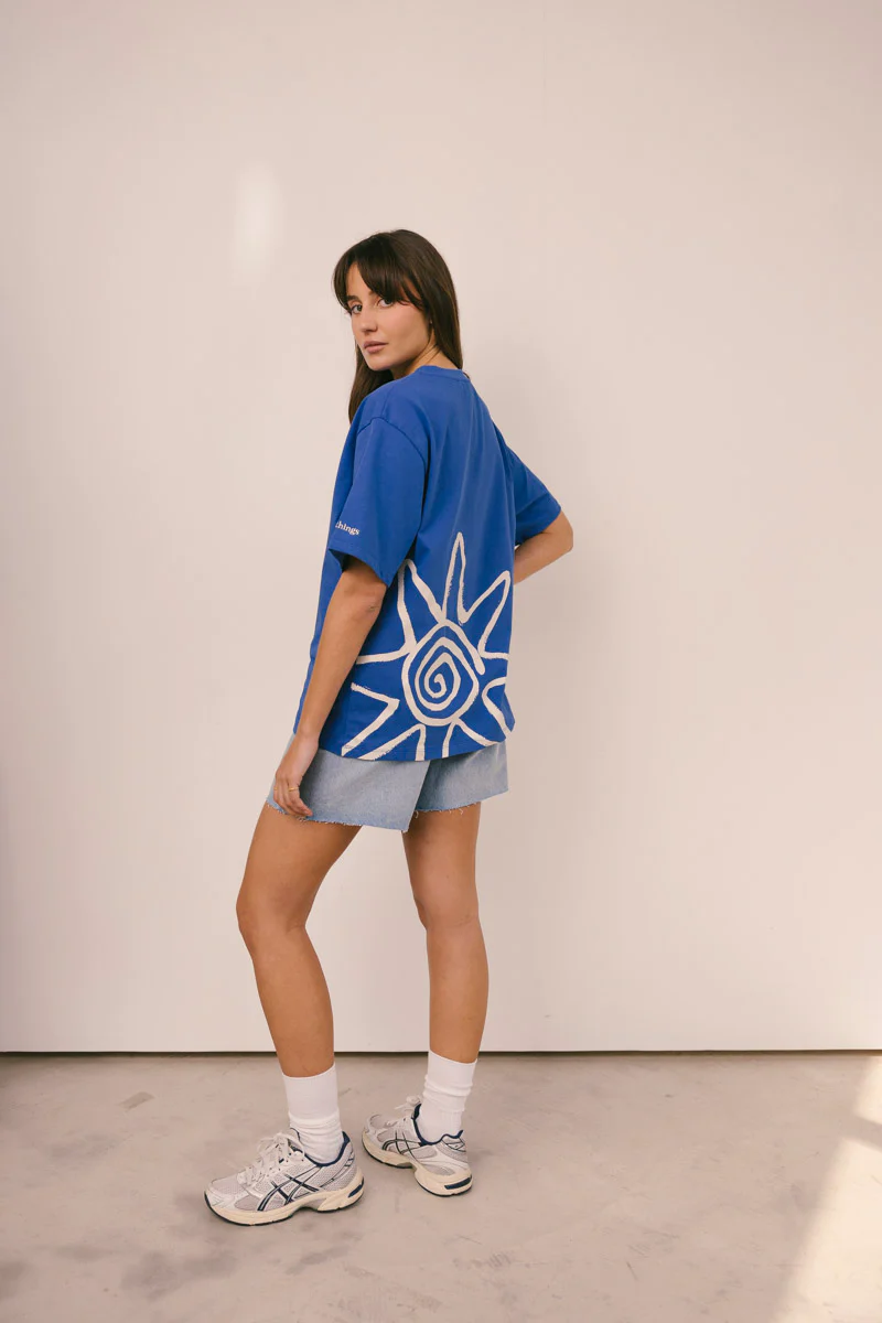 Sol Tee short Sleeve Blue - Image 3