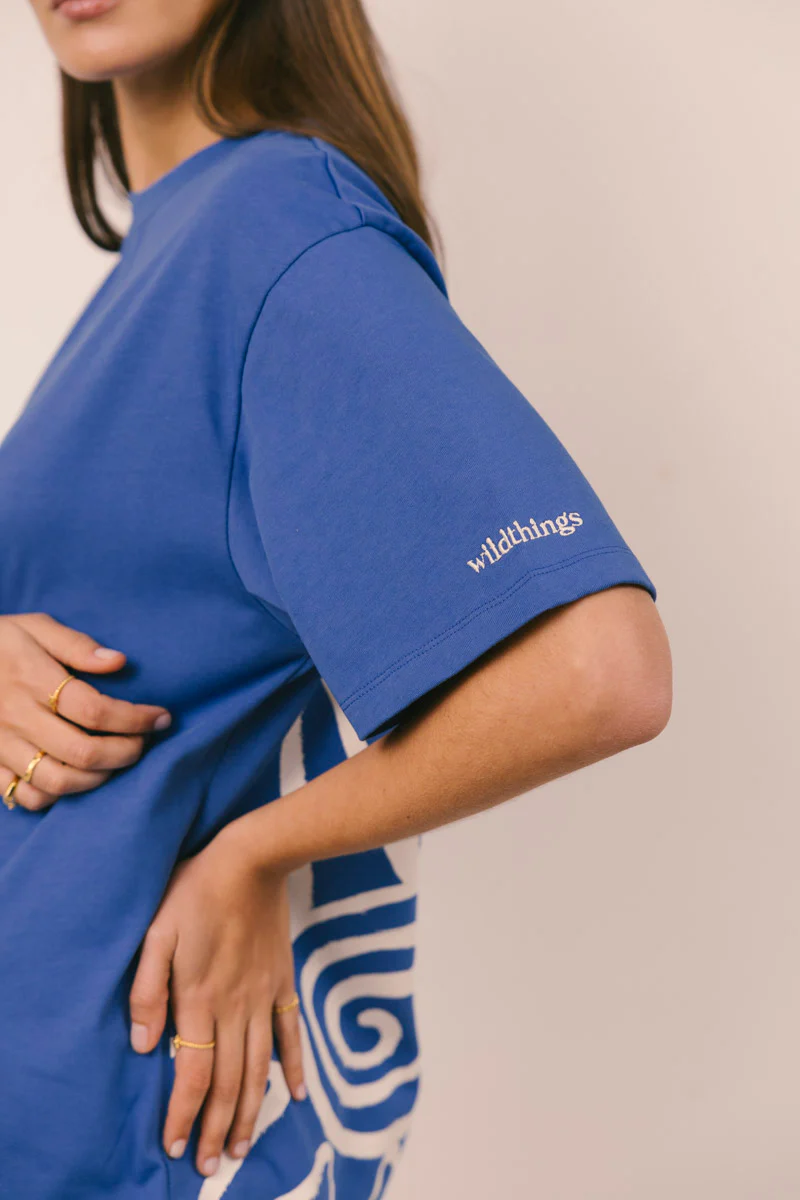 Sol Tee short Sleeve Blue - Image 4