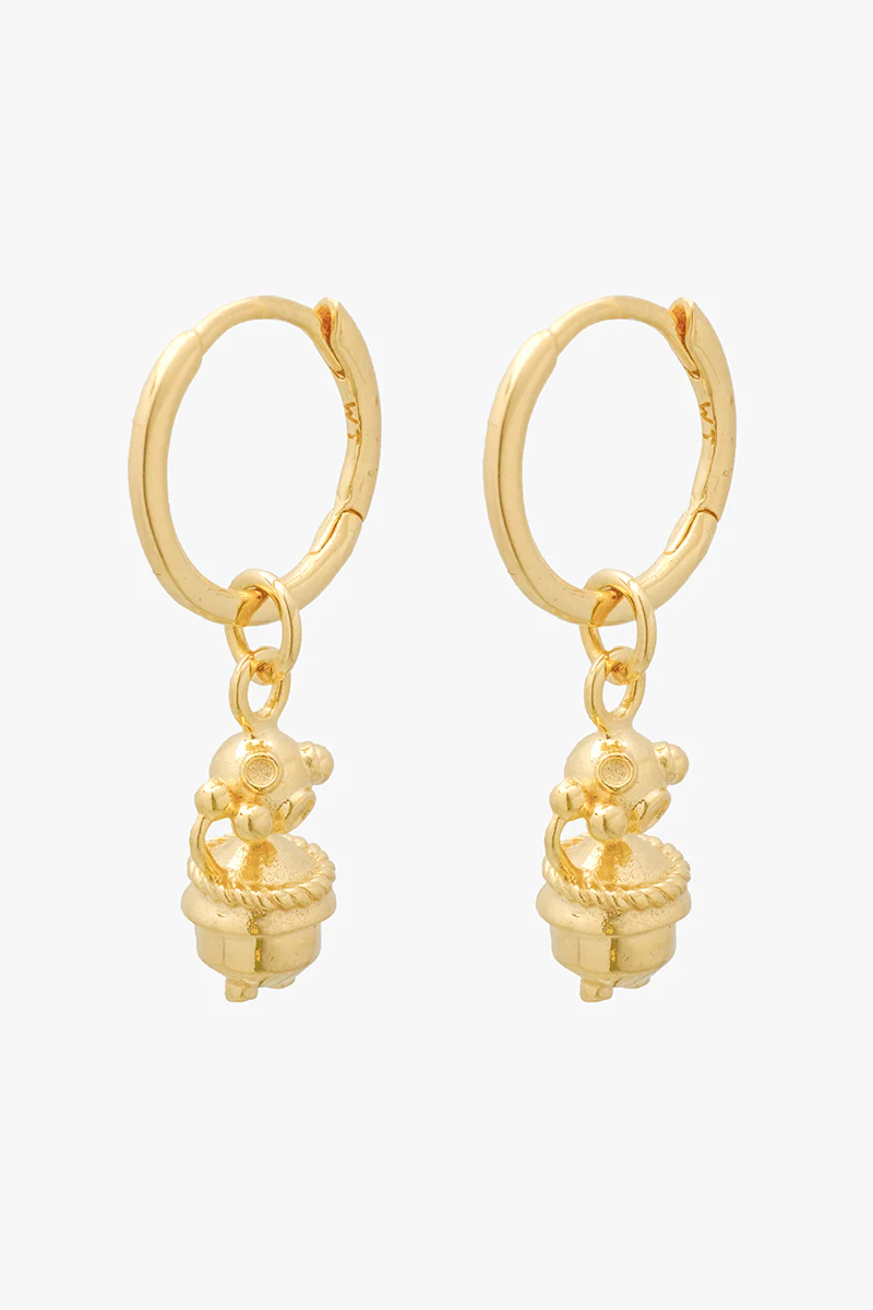 Spacewalk Hoop Gold Plated - Image 3