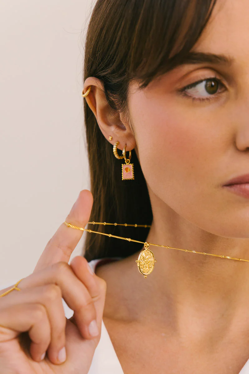 Vida A Lisboa Necklace Gold Plated - Image 2