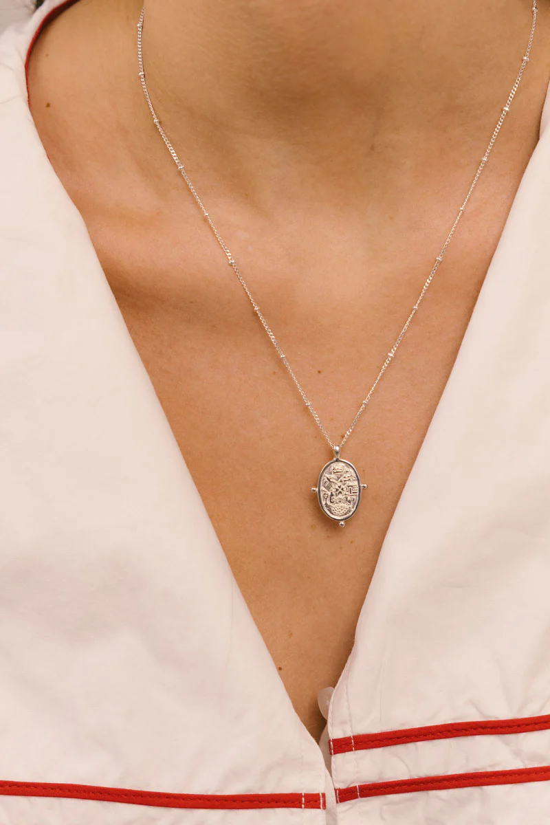 Vida A Lisboa Necklace Silver - Image 2