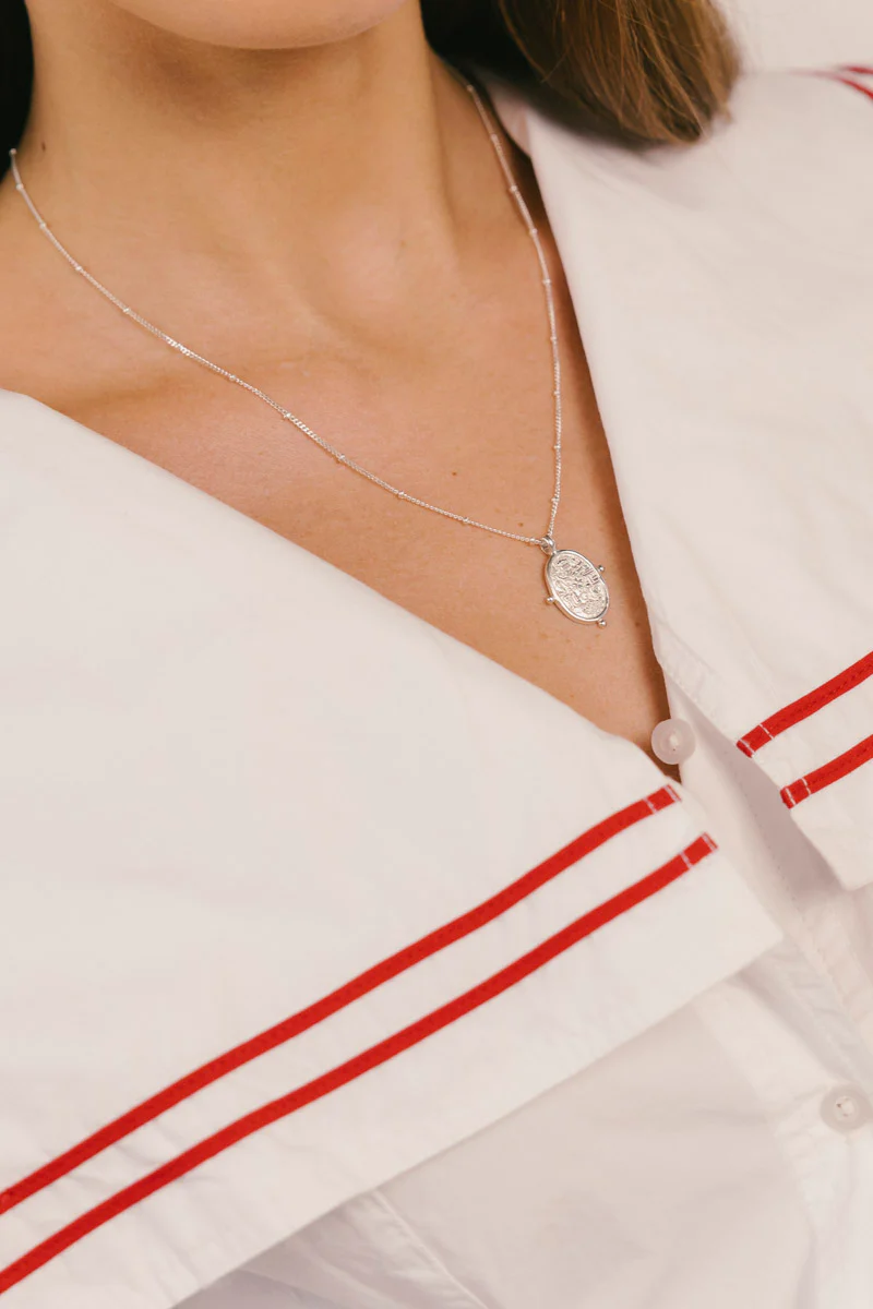 Vida A Lisboa Necklace Silver - Image 4