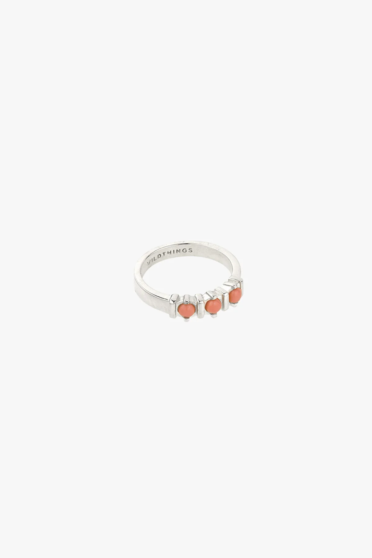 Vintage peach ring silver - Image 11